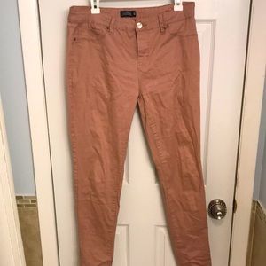 Mauve jeans